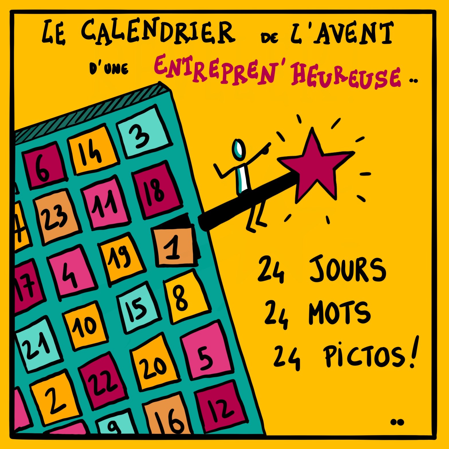 calendrier de l&rsquo;avent